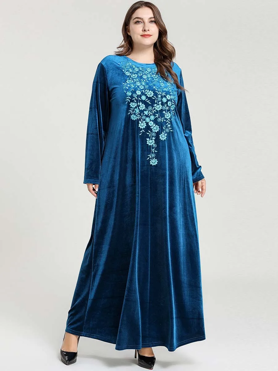 Lawn Suits Muslim Winter Dresses New Long Musulam Muslim Hijab Women Dress Vestido Muslims Women Fancy Dresses Modest Clothing