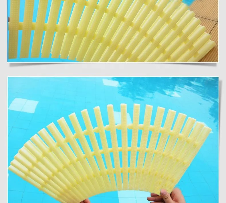 Cheap price PVC overflow swimming pool plastic grating