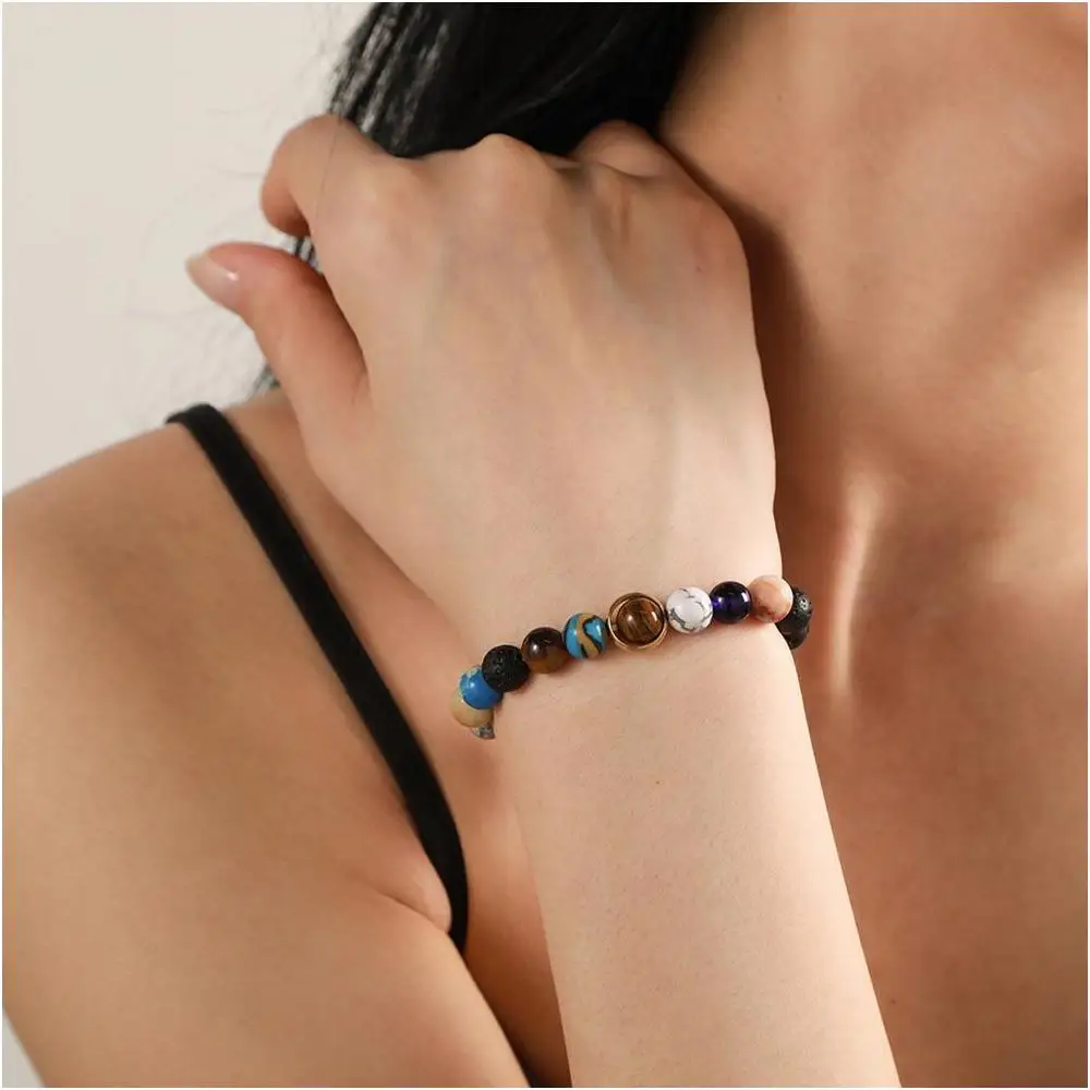 Starry sky galaxy bracelet Bracelet Bangle pulsera hombre New Designs Moissanite Fashion Jewelry Indian Gemstone Bangles