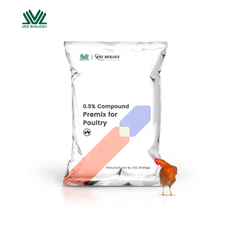 2020 Hot sale feed Additives Weight Gain regulates intestinal of broiler Promote Growth Premix For Poultry Broiler Feed