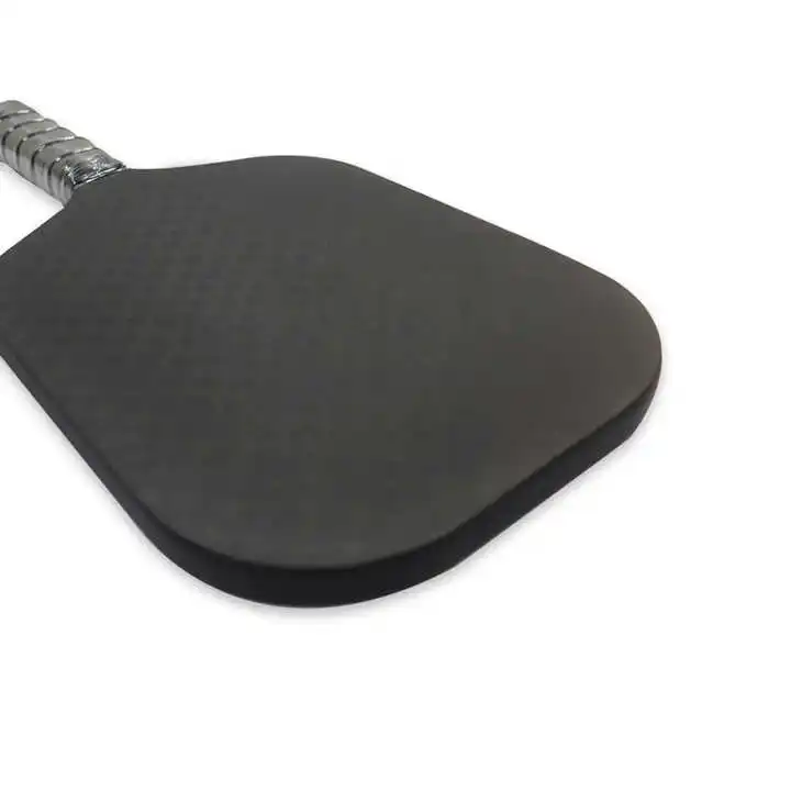 Raw Toray T700 Carbon Fiber Pickleball Paddle with 16mm Polypropylene Honeycomb Core Thermoforming Sealing Edge Unibody Construt