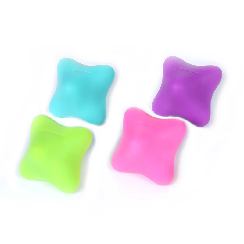 JOINFIT Hexagonal Massage Ball Silicone Fascia Relaxation Ball Hand Acupoint Massager for Health Care