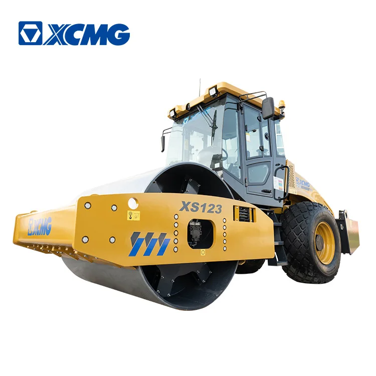 XCMG Official 12 ton Single Drum Vibratory Road Roller XS123 for Sale