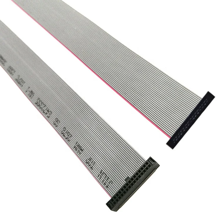 Изготовленный На Заказ 2651 #20 ~ 28 серого и красного цветов гибкий плоский кабель, Размеры: 2, 3, 4, 5, 6, 7, 8, 9, 10, 12, 14, 15, 16, 18, 20, 24 30 40 булавки ленточный кабель 9 pin-кабели