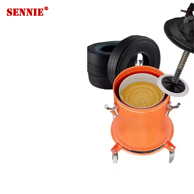 Auto pneumatic grease lubricant transfer injector lubricator pump Air Operated Dispenser Lubricator Barrel Bucket Grease Pump