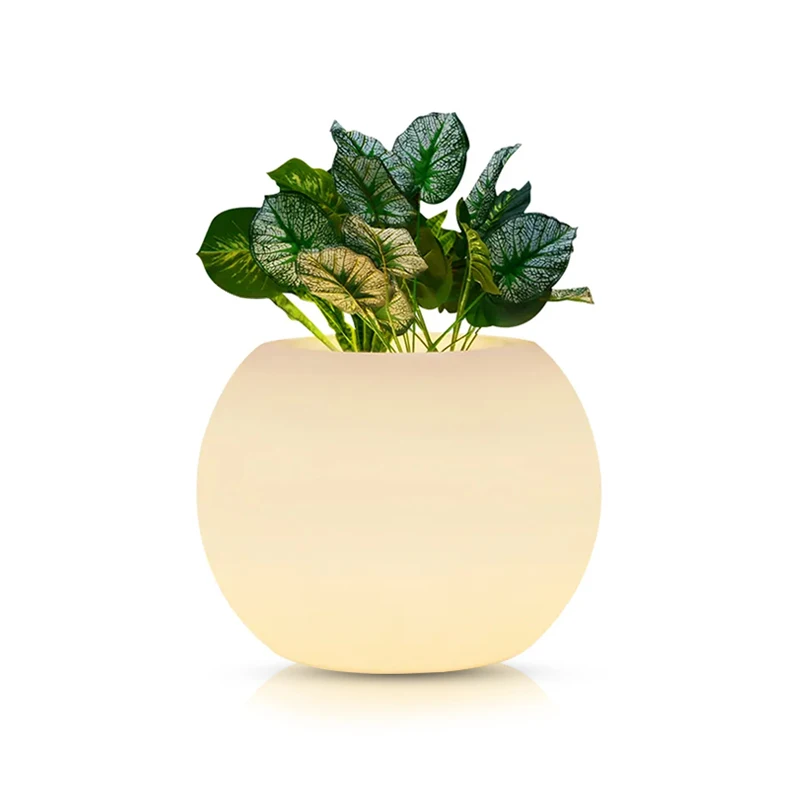 LED Great Light Transmission Performance Flowerpot Lamp LED Luminous Vase Table Lamp