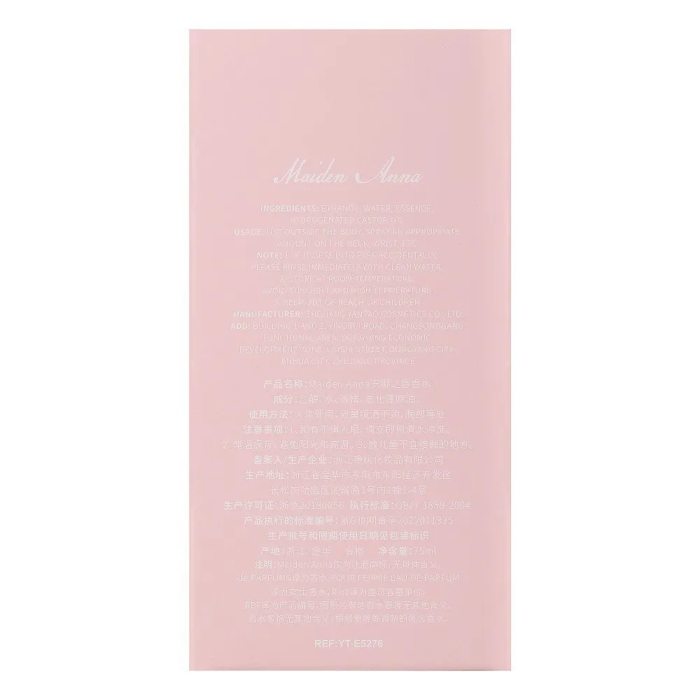 High Quality Long Lasting Eau De Toilette Vietnam Parfum Brand Women Perfume