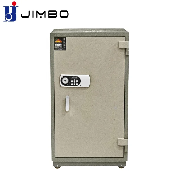 JIMBO Heavy duty steel big money deposit fireproof safe box with electronic