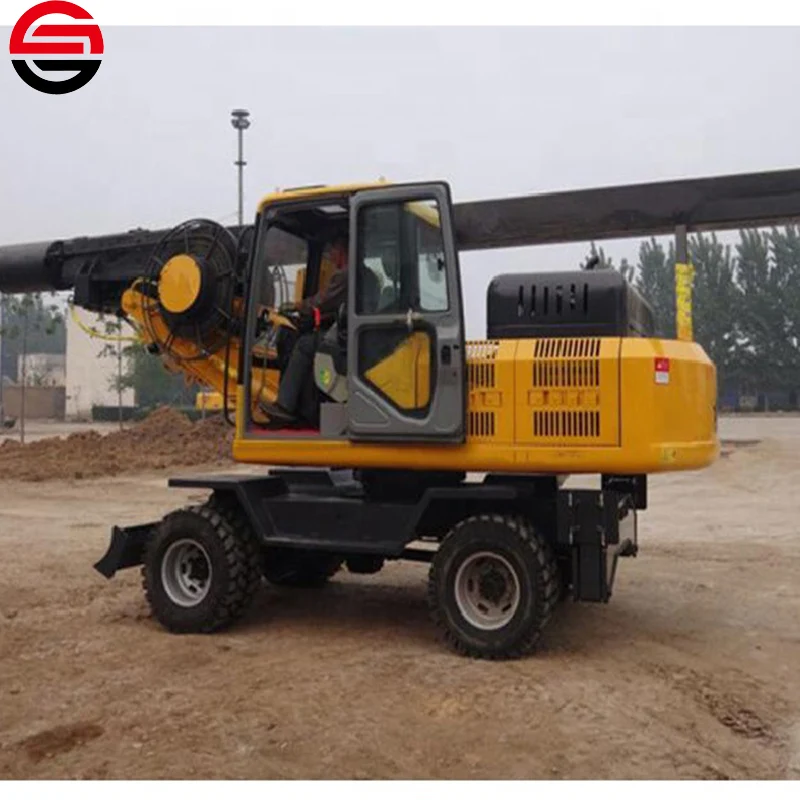 construction machinery KJ311 wheel type hydraulic tunnelling drilling rig