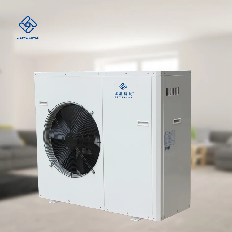 DC compressor inverter EVI air to water heat pump for ambient temperature -30C