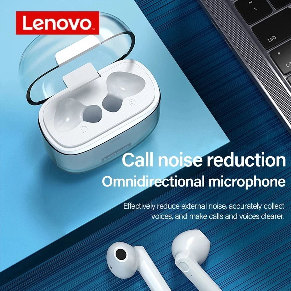 Original Lenovo XT96 Touch Control HD HiFi Stereo TWS Wireless Call Sports Earphones