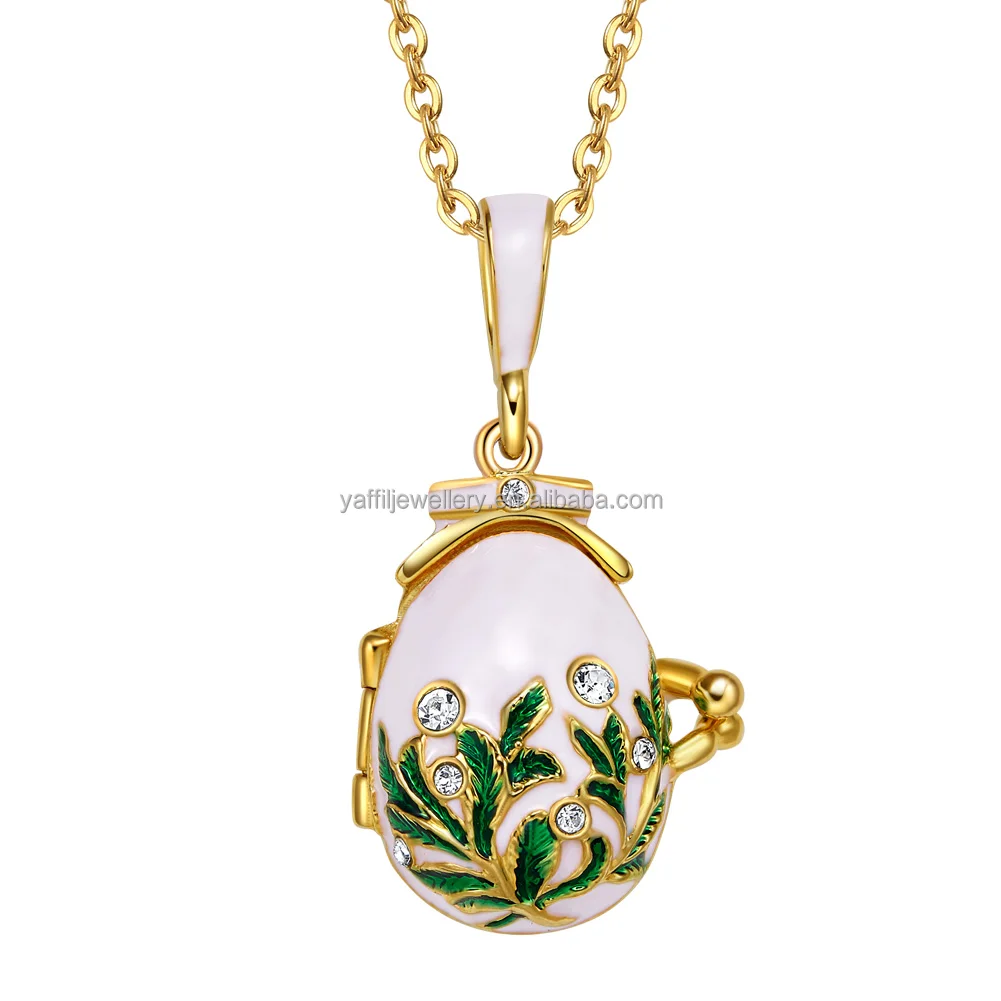 Wholesale Enamel Necklaces Handmade Jewelry Cute Bear Inside