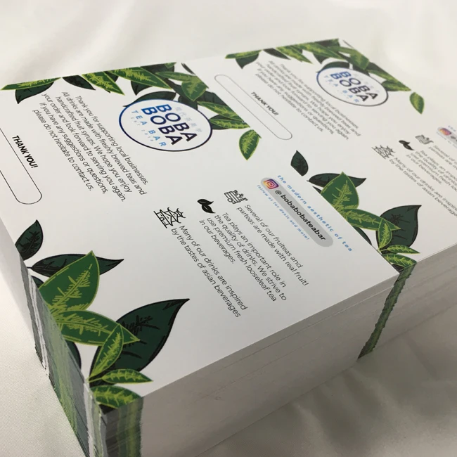 custom business A5 flyers printing service