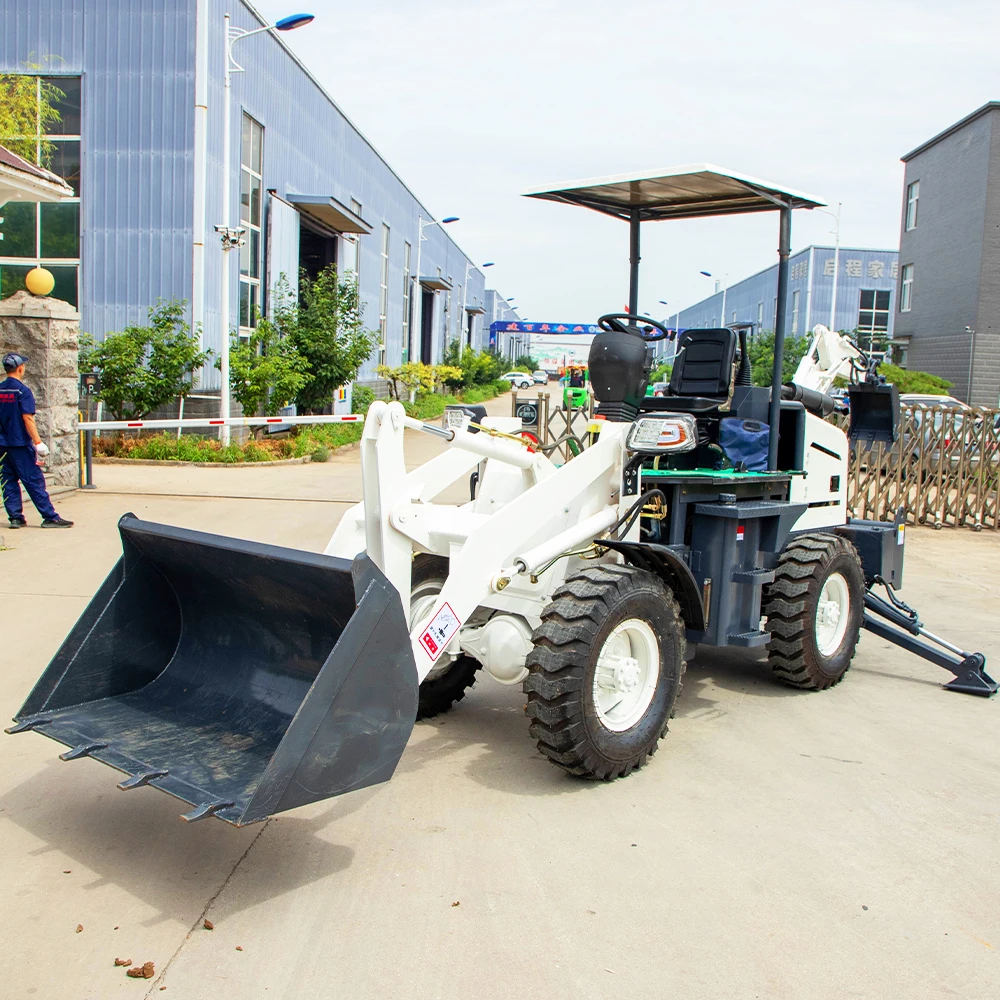 Epa mini tractor with backhoe and front end loader china 4x4 backhoe loader excav