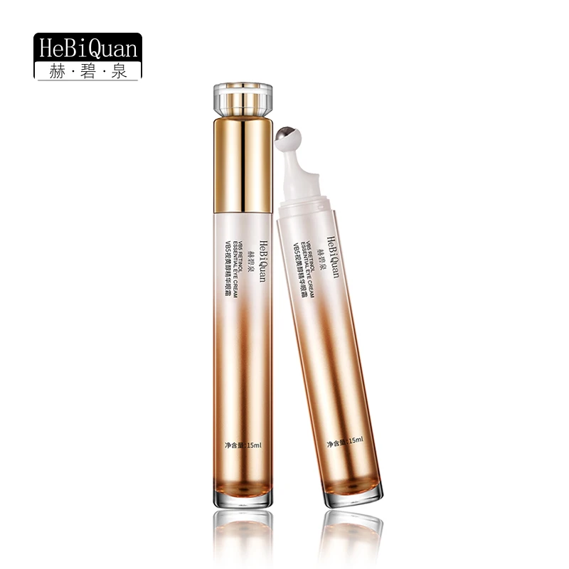 
Hebiquan VB5 Retinol Eye Cream reduces wrinkles and dark circles under the eyes, nourishing roller-ball massage eye crea 