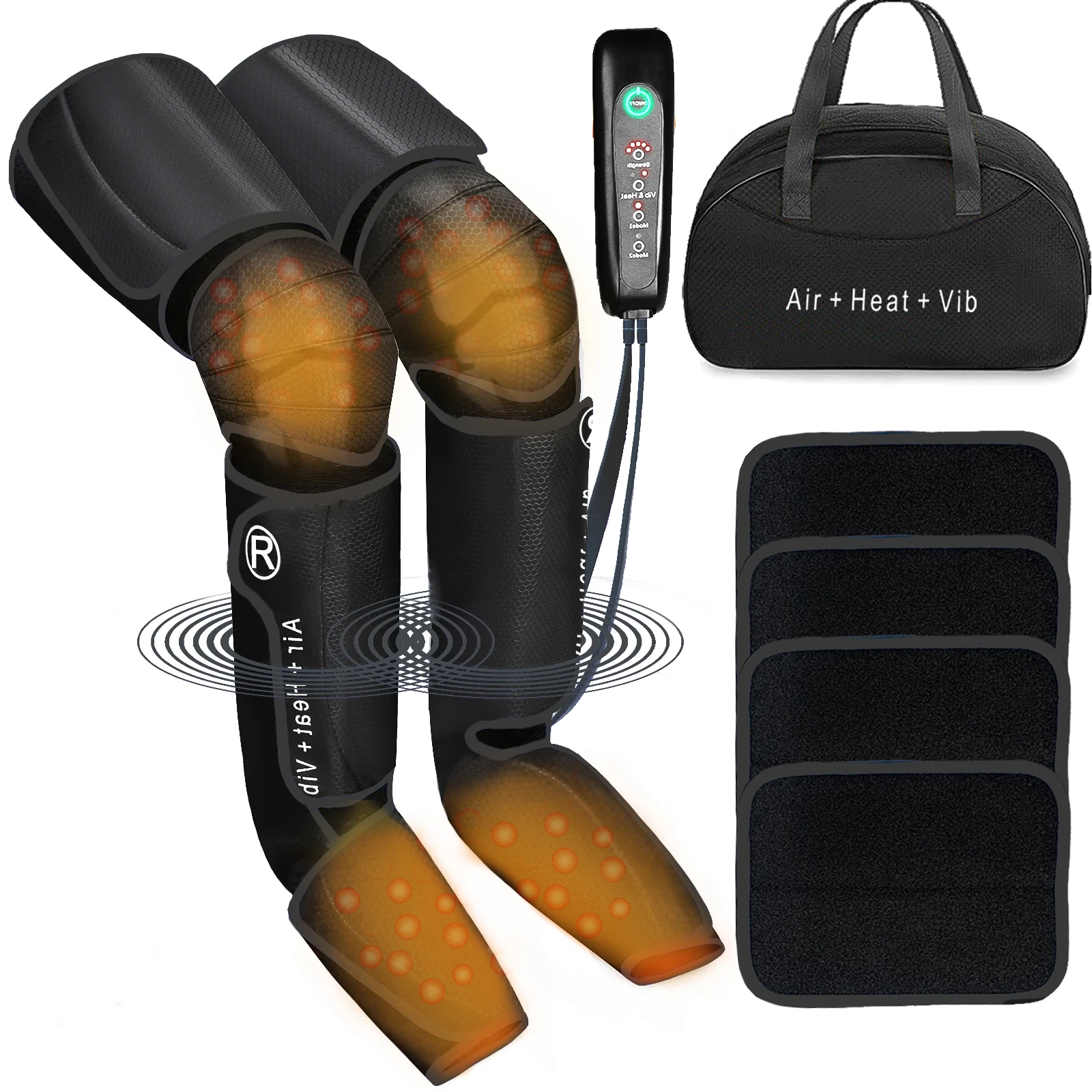 Full Lymphedema Pressotherapy Relaxation Certificate Blood Whole Knee Lower Syndrome Leg Massager