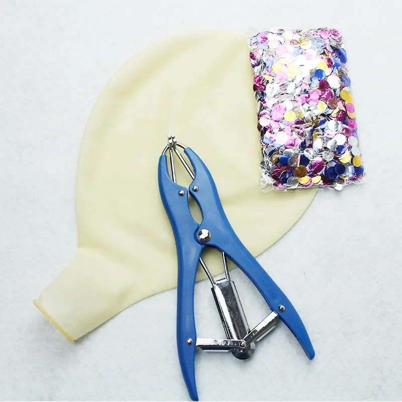 High Quality Bubble Balloon Expanding Flare Pliers Balloon Filling Confetti Balloon Accessories