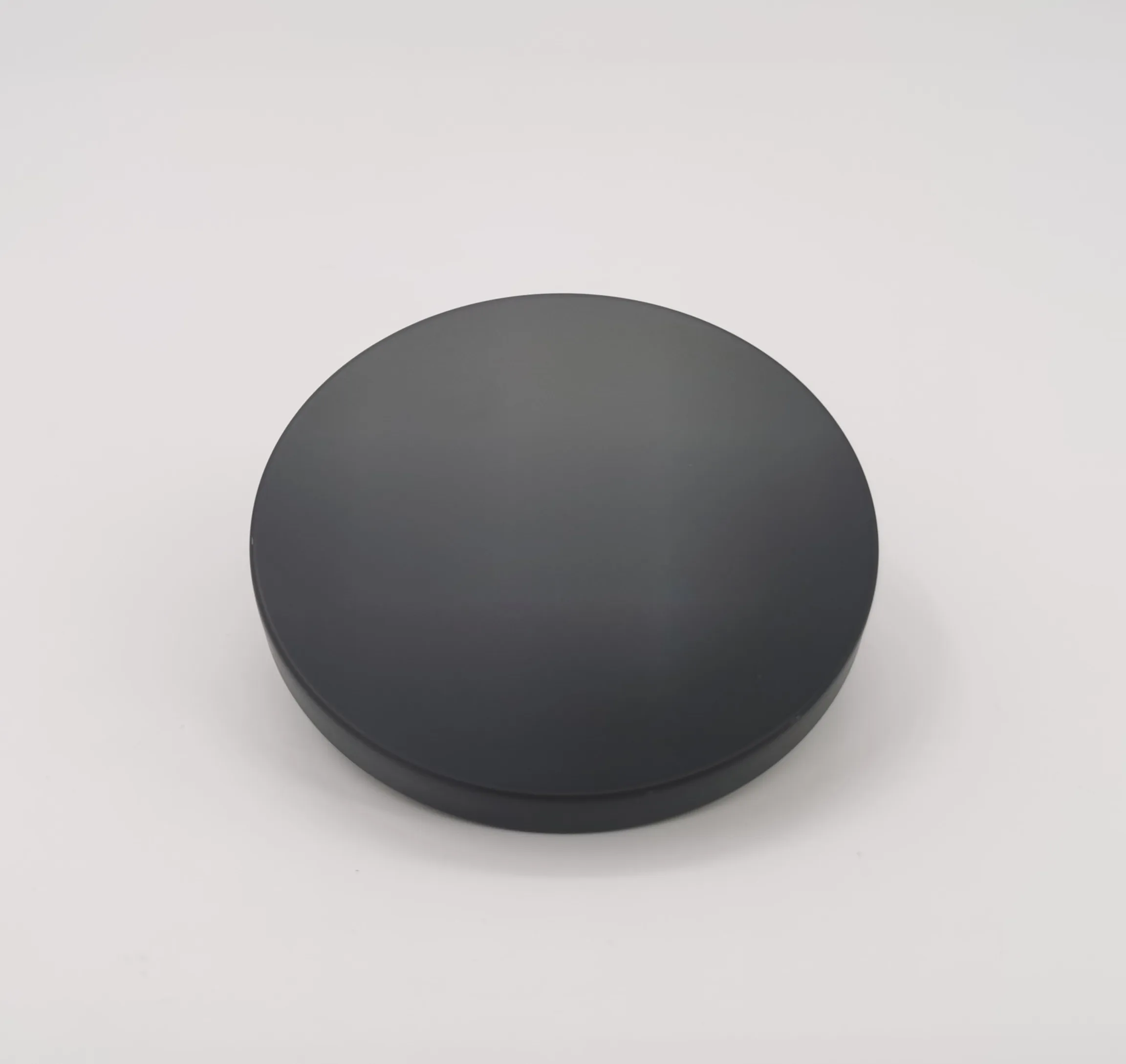 Ready to ship 85mm black matt candle lid metal jar lid tin cover for libbey 918CD/Hexagon glass container
