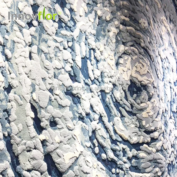 Традиционный дизайн акриловые китайские резные шерстяные коврики ворсовый ковер ручной работы ковры для гостиной современный салона