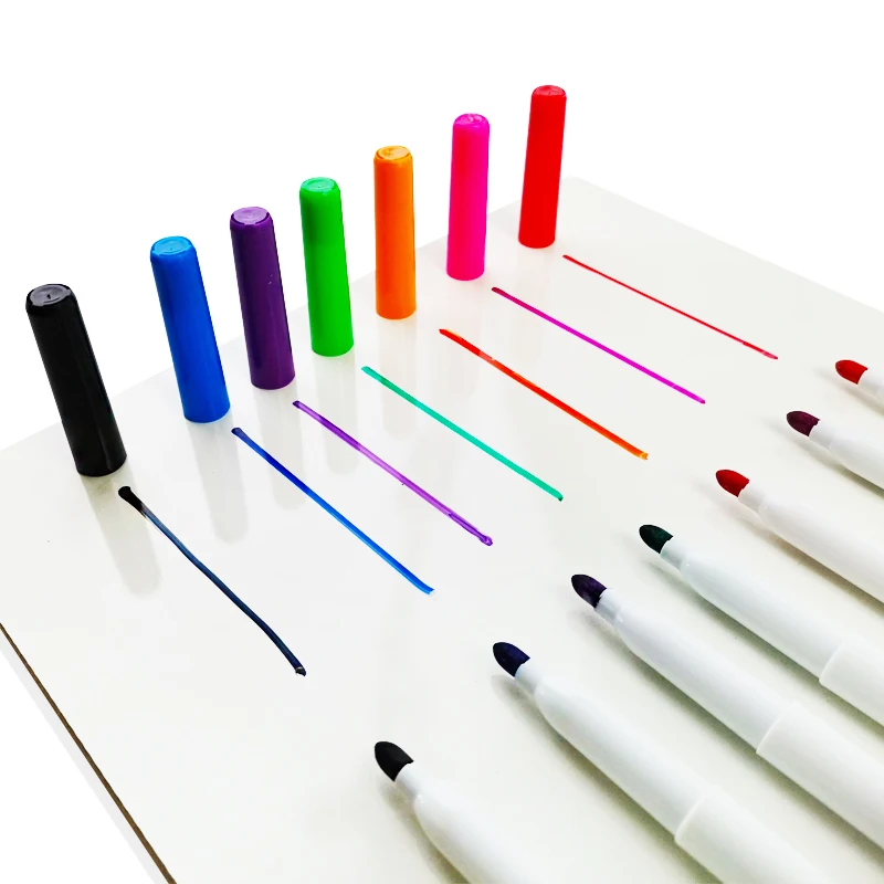 Dri Erasable Table Eras Pen Dryerasemarker Dry-Erase For Glass Acrylic Disappearing Ink Cute Dry Erase Marker