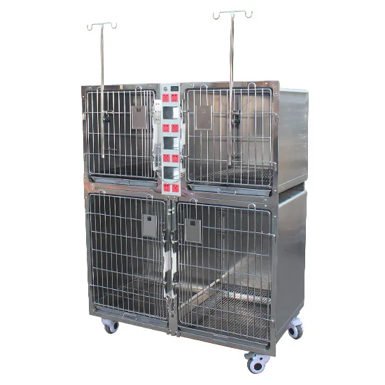 WTC-06 Pet hospital 304 Stainless Steel Animal Veterinary Dog hospitalization cage