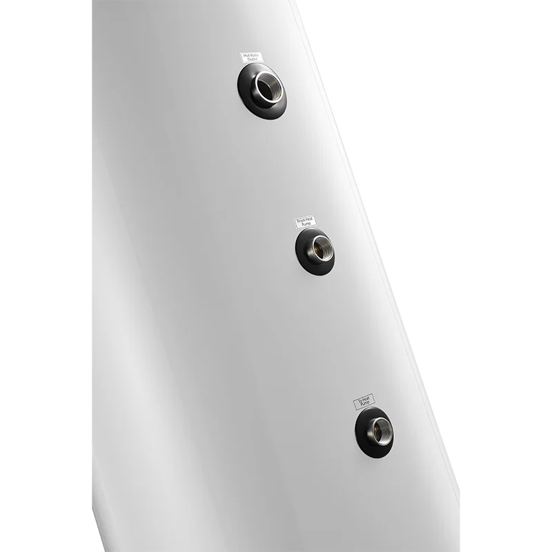 LGD300/100C SUS304 inner tanks 300L plus 100L withgalvanized steel outer shell 2 in 1 heat pump water tank