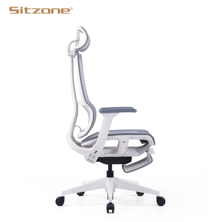 Foshan factory adjustable office mesh swivel high back office ergonomic chair swivel