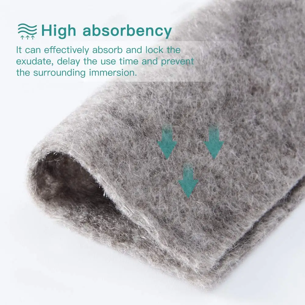 High quality For Foot Ulcer Wound Dressing Hydrofiber Alginate Dressing