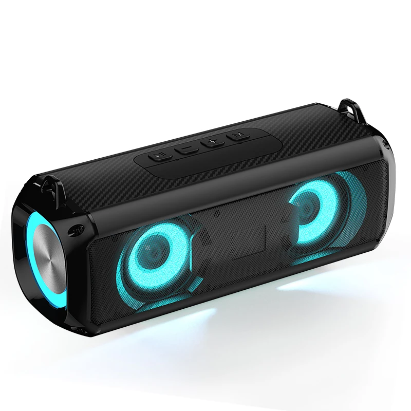 Лидер продаж bluetooth-Колонка со светодиодной RGB-подсветкой портативная для продвижения лидер Бумбокс кемпинга и