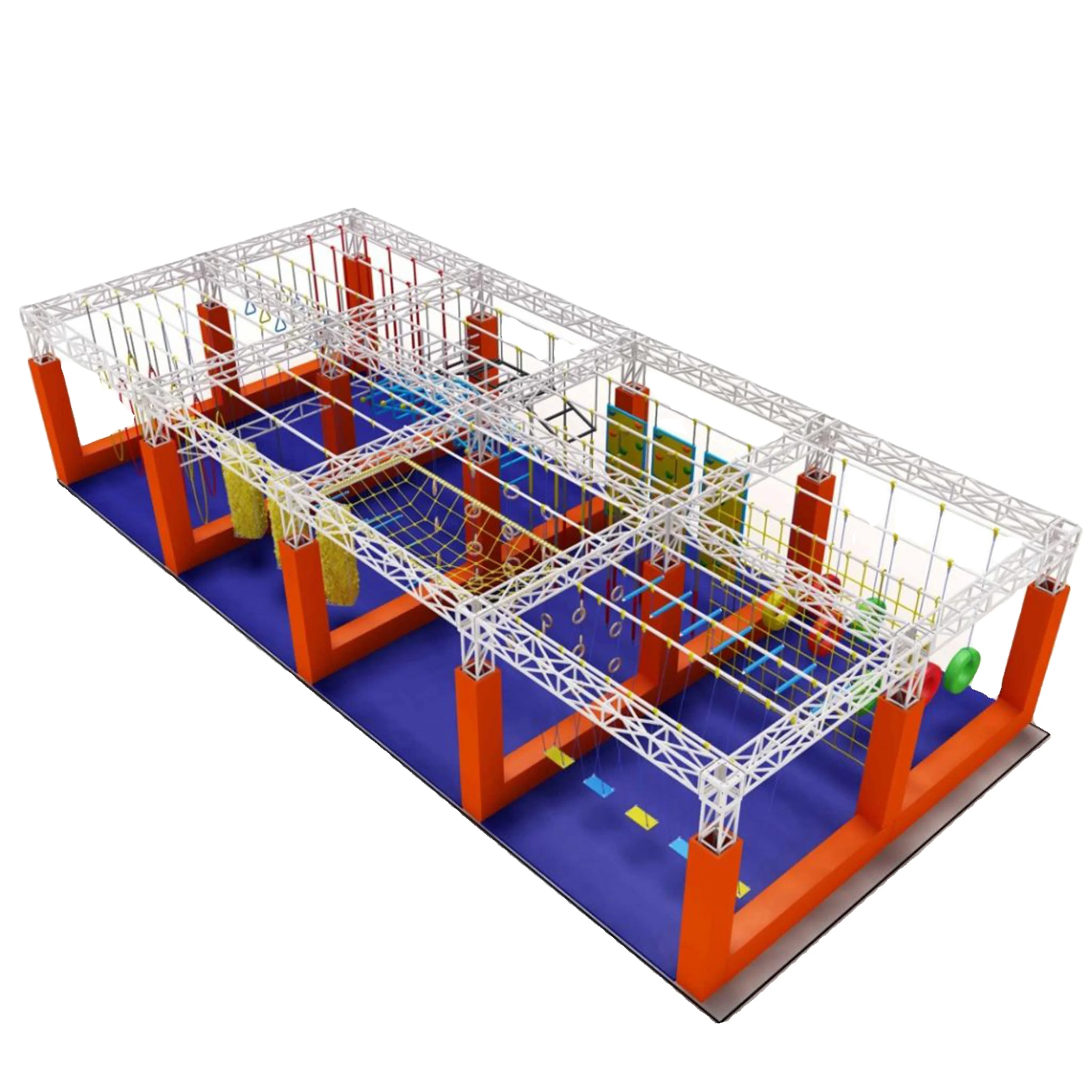 Трасса препятствий для воина ниндзя с подушкой безопасности детей курс продажи