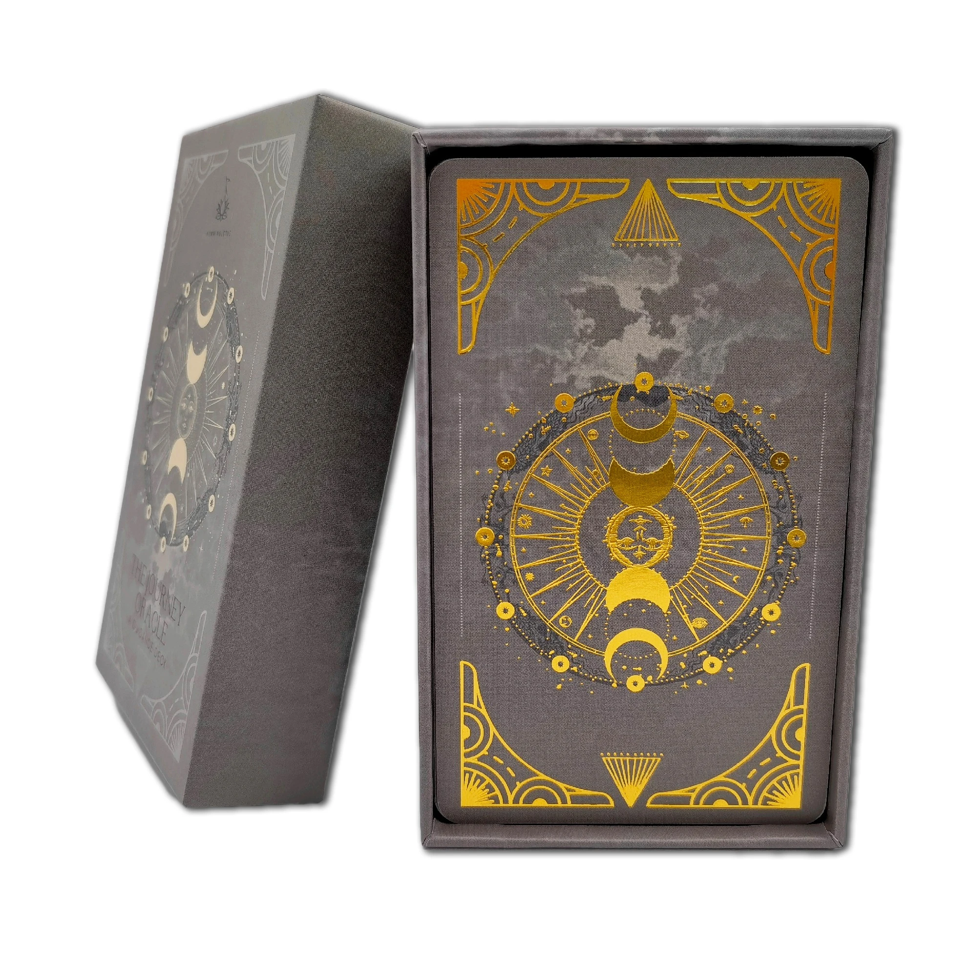 Print your own logo affirmation cards entertainment game playing cards custom tarot card printing packaged in gift box
