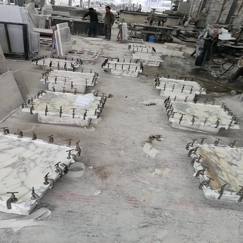 Arabescato arabesque Orobico Marble 2 Cm Thickness Price of Italian White Big Slab High Resistance Polished Hotel