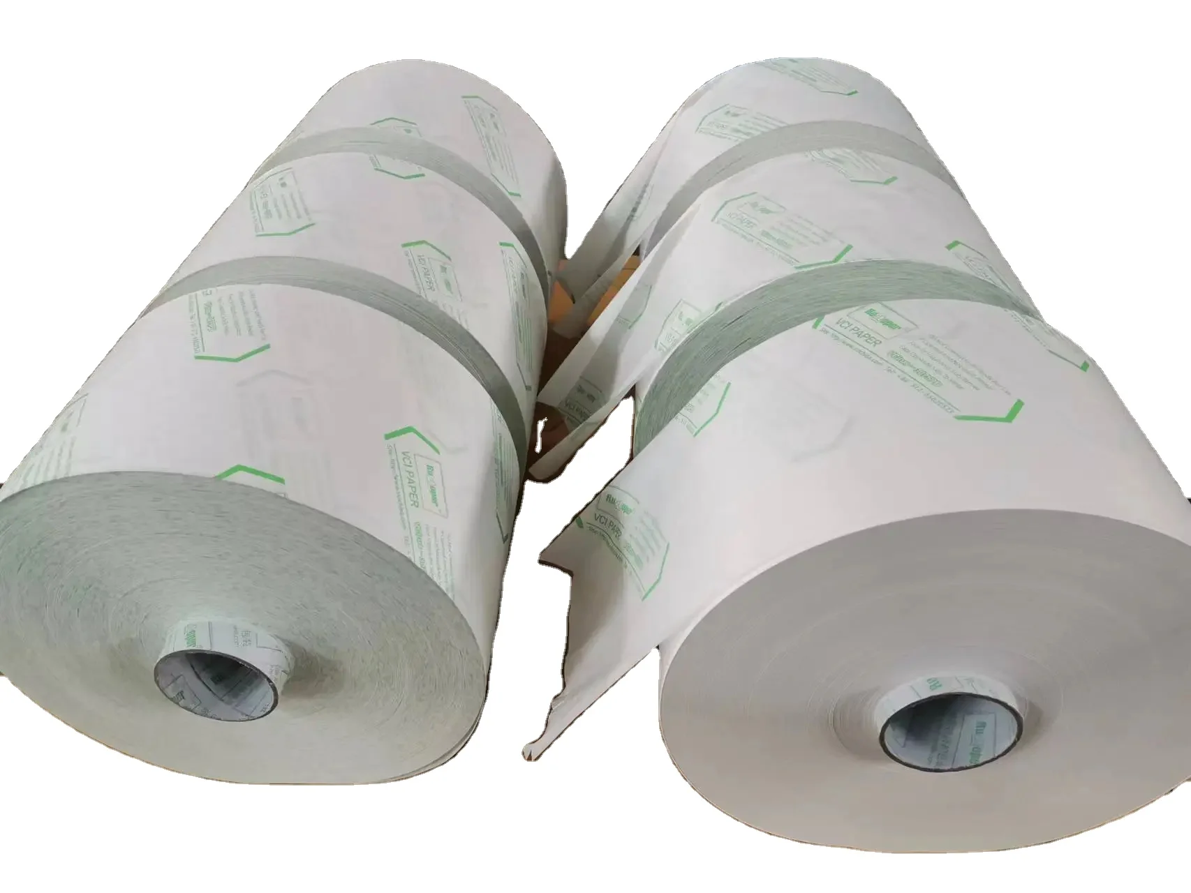 White VCI protection Corrosion Prevention Paper for steel