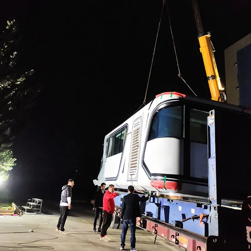 Smart Home Fully Furnished Modern Outdoor Mobile Hotel Vacation Ready-made Luxury space capsule house