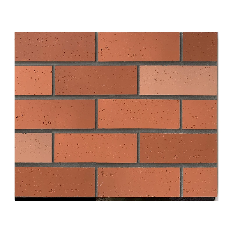 Classic Design Travertine Texture 2mm Flexible Brick  Soft Clay wall Tile lightweight Brick for Wall Decoration