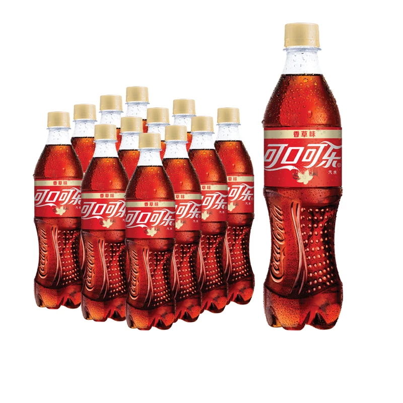 Cola Drink Vanilla Flavored 500ml Carbonated Soda Drink