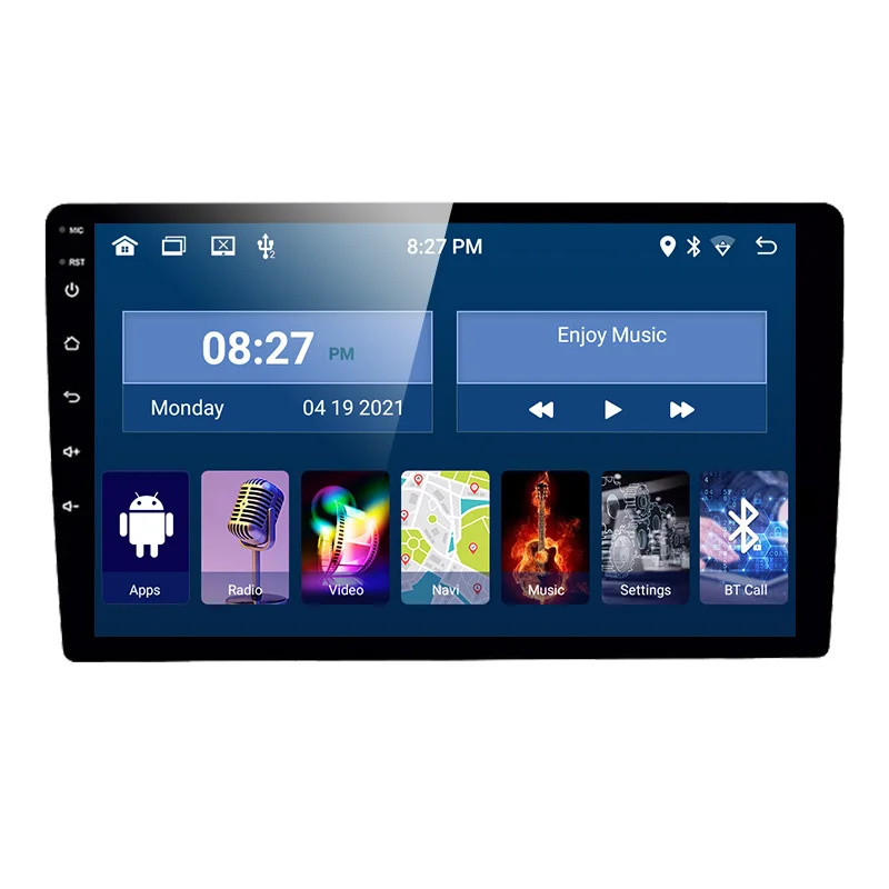 Universal Android 12 Auto Radio Mp5 Player Car Stereo 2Din 7018B 7 Touch Screen For Vw Peugeot 407 Toyota Camry