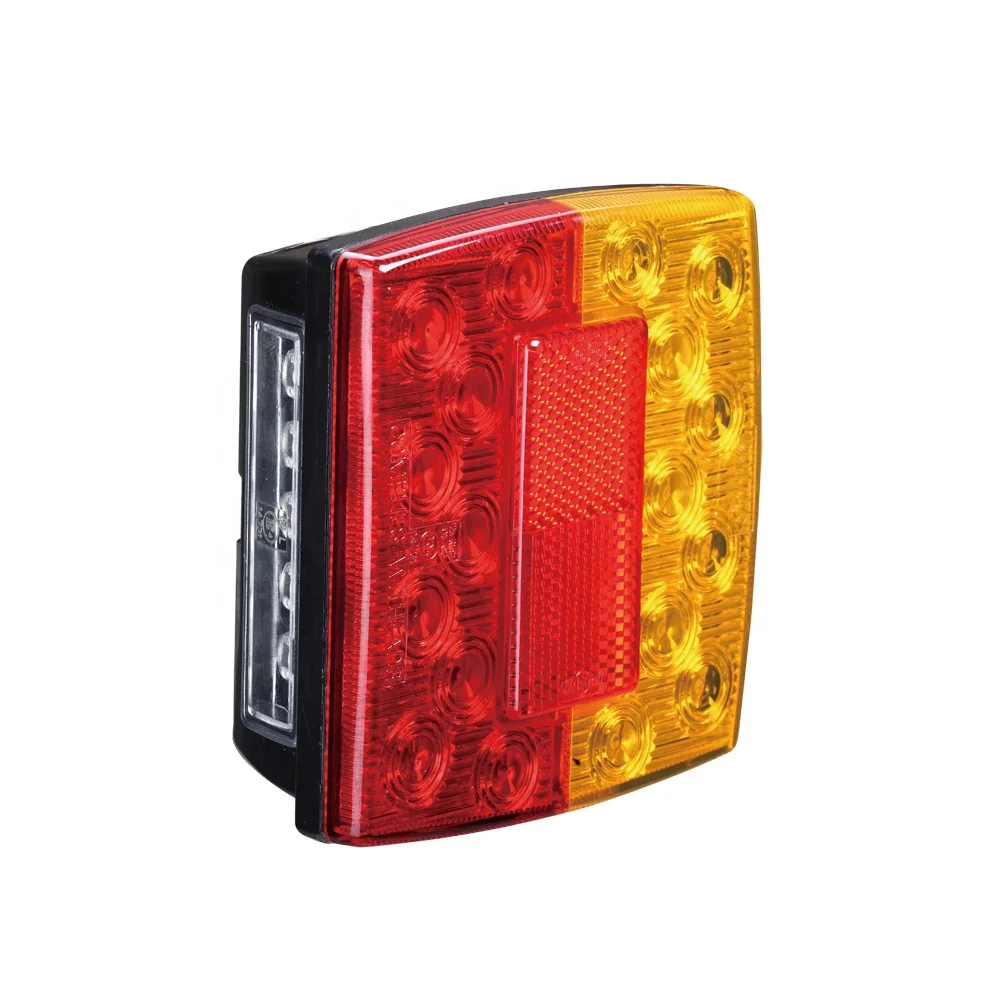 ADR E4 12V Submersible Turn Stop No Plate Truck Trailer LED Combination Rear Tail Lights