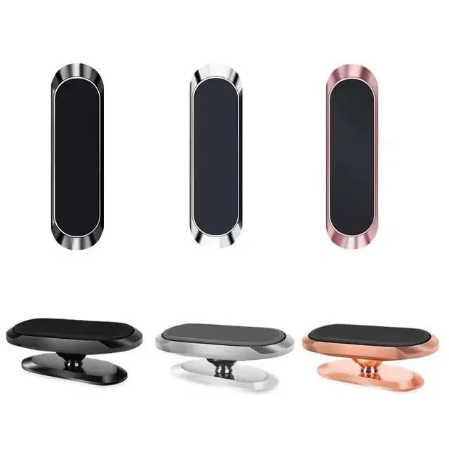 Custom Alloy Super Strong 8 PCS Magnetic 360 Rotating Car Phone Holder for Magnet GPS Car Support Mount
