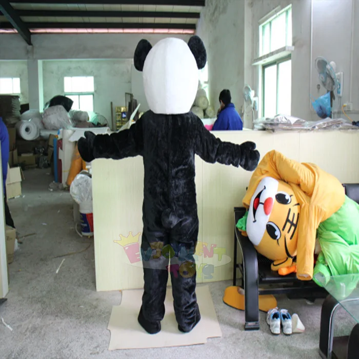 CE High Quality Happy Cute Panda Mascot Costume Adult Christmas Fancy Dress