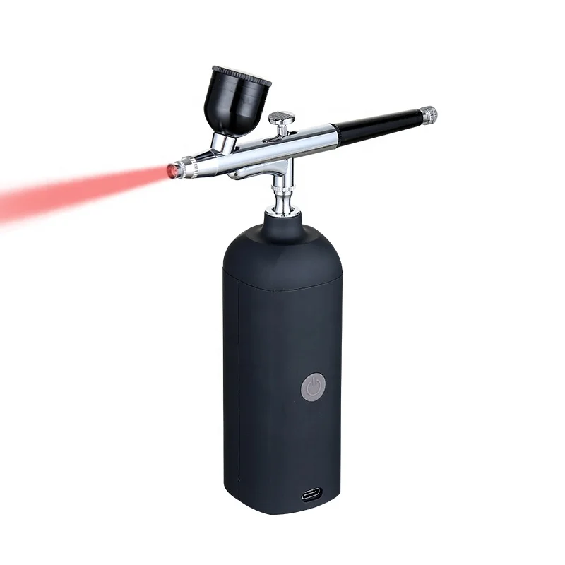 Portable Mini Professional Multifunction Brow Tint Barber Airbrush Spray Gun Airbrush Compressor Makeup Machine