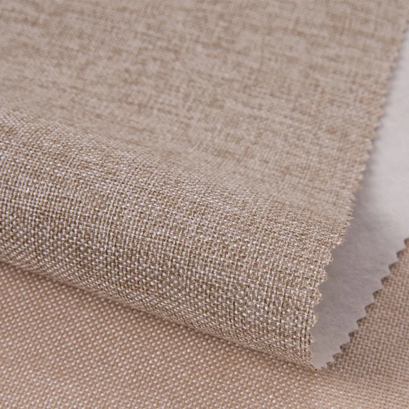 Thickened high-grade seamless linen wallpaper silver wire simple modern solid color bedroom living room project hotel wall cloth