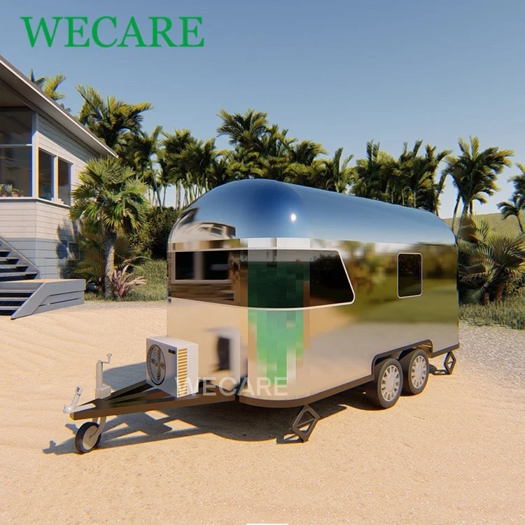 WECARE Recreational Fashion Trailers Camping And Travel Truck For Sale