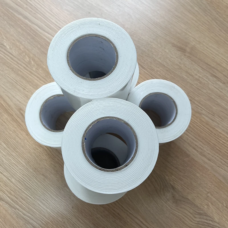 UV 4 X 100FT White Shrink Wrap Tape 9mil 10cm X 30m