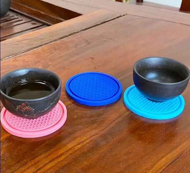 wholesale Auto rubber Coasters silicone coasters