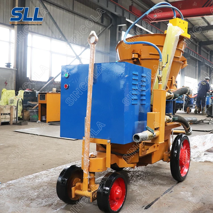 Constant hydraulic wet shotcrete machine