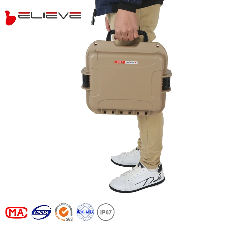 Small Plastic Instrument Cases Waterproof Storage Case Durable Outdoor Tool Case