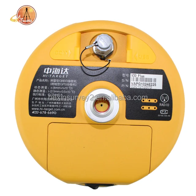 Outstanding and smart used gnss rtk receiver hi- target V30 plus gps with ihand 30 controller.png