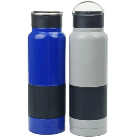 OEM Non-slip 18/8 Stainless Steel Vacuum Sealed Thermal Insulated Water Bottles With Protective Fits Holder
