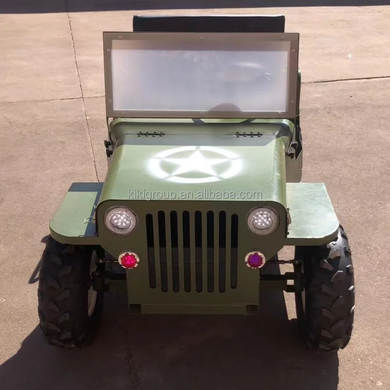 Customized color 4 wheels with lights adults kids off road mini electric buggy